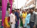 Chalivendram Opening by Gorakhpur Mayor Sitaram Jaiswal garu at Hajipur Main Bazaar, Uttar Pradesh