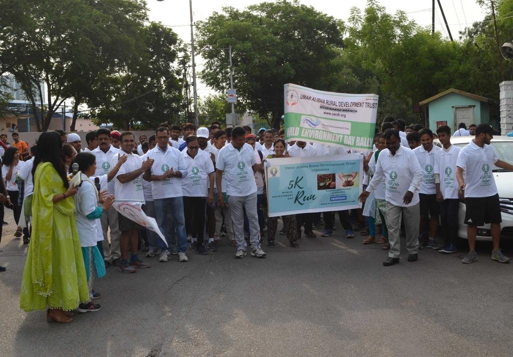 5 K run on World Environment Day in Hyderabad
