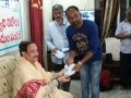 Coronavirus preventive medicine distributed by UARDT at Pingali Paradise, Visakhapatnam 08-March-2020