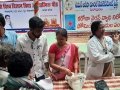 Coronavirus preventive medicine distributed by UARDT at Sripada Srivallabha Maha Samsthanam, Pithapuram on 15-March-2020