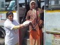 Coronavirus preventive medicine distributed by UARDT at Uppal Crossroads, Hyderabad on 15-March-2020