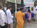 Coronavirus preventive medicine distributed by UARDT at Kurupam Market, Visakhapatnam on 16-March-2020