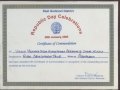 Certificate of Commendation(2005)