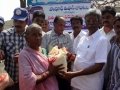 Pydikondala Manikyala Rao ( Endowments Minister)  has participated in rice distribution by UARDT volunteers