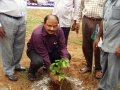 World Environment Day  Rally - DFO Sri AVSRK Appanna planting a sapling at Kakinada Ashram.